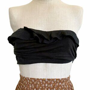 NWT Anthropologie Ruffle Bandeau Top